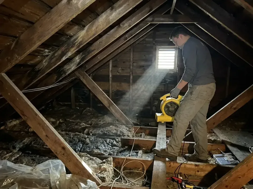 attic-water-damage-drying-proc-007 — frequently asked questions, Emergency Water Extraction & 24/7 Flood Response in Torranc…